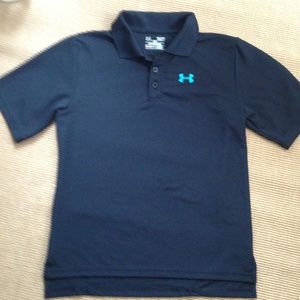 Under Armour polo. Boys youth large.