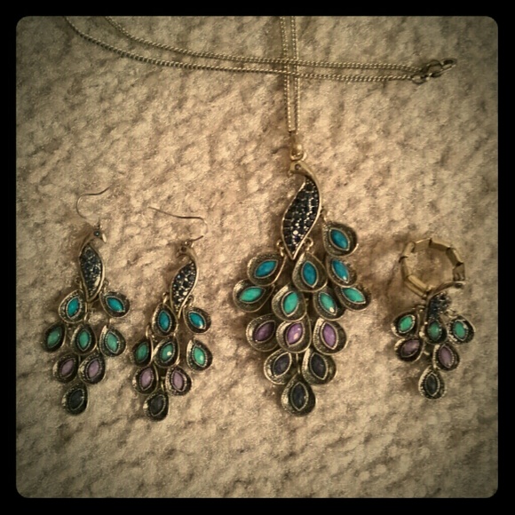 Peacock jewelry