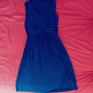 Royal blue dress