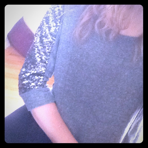 Cute sequin sweater