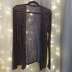 Leopard cardigan