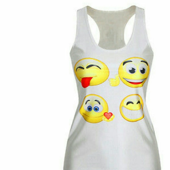 BRAND NEW! Emoji tank top. SOLD - Picture 1 of 1