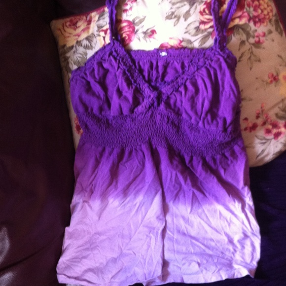 Purple tank top