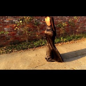 Black Elegant Prom Dress