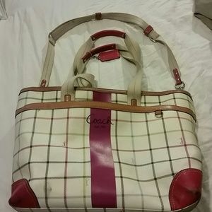 Coach diaper bag