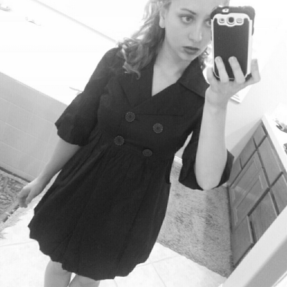 Peacoat dress