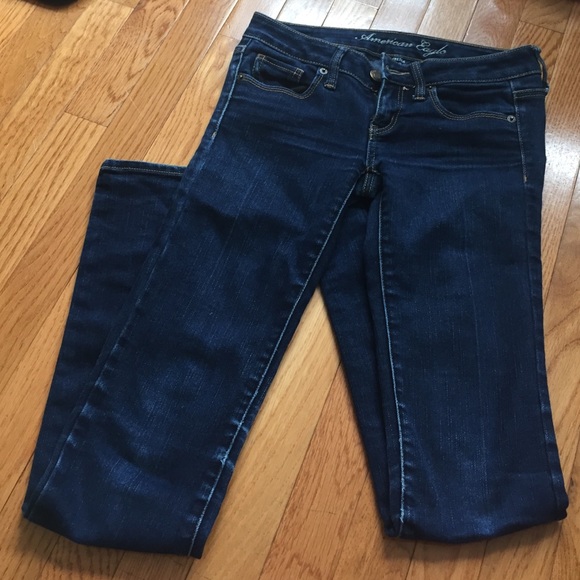 Dark Wash Skinny Jeans - Picture 1 of 2