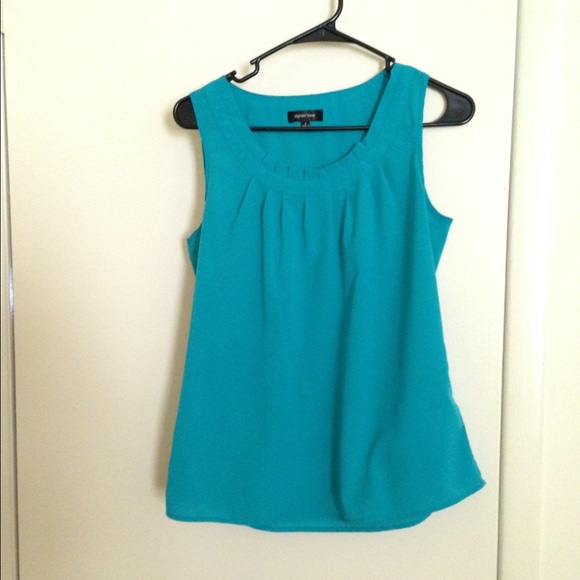 Turquoise top