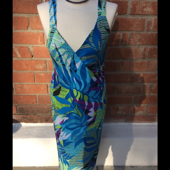 Summer long dress size M - Picture 1 of 3