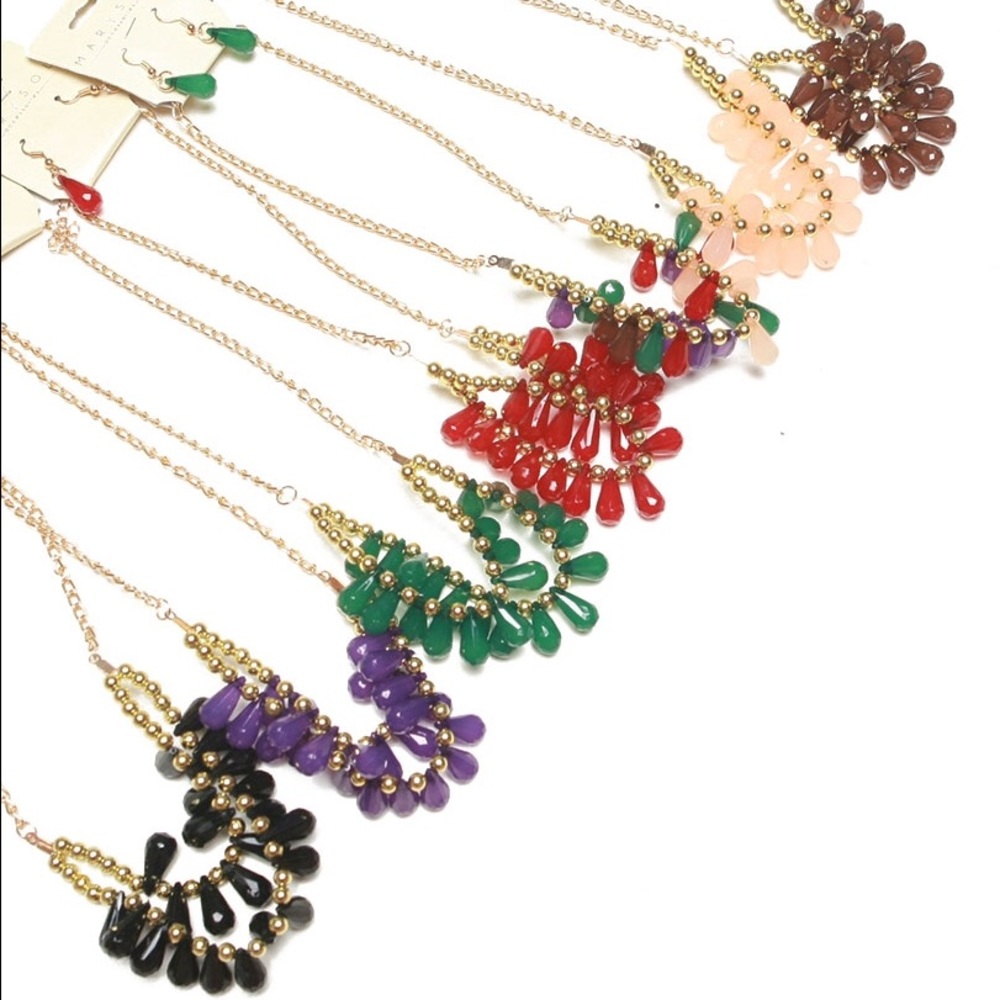 ❤️ necklace & earring set ❤️