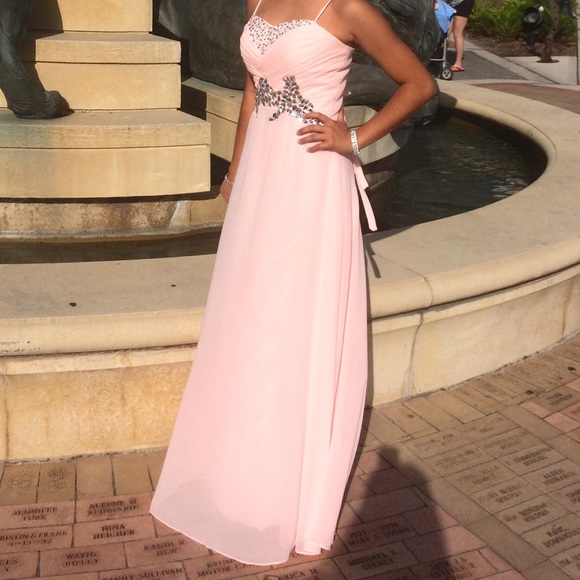 Pink Ball Gown, Prom Dress