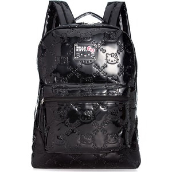 Black Hello Kitty Backpack