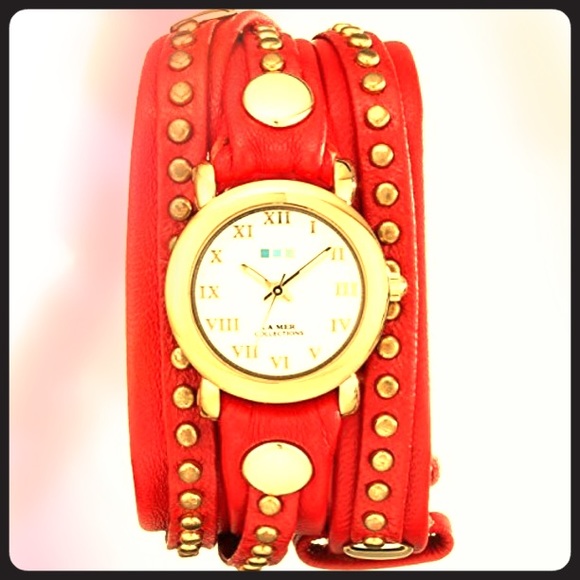 La mer studded watch