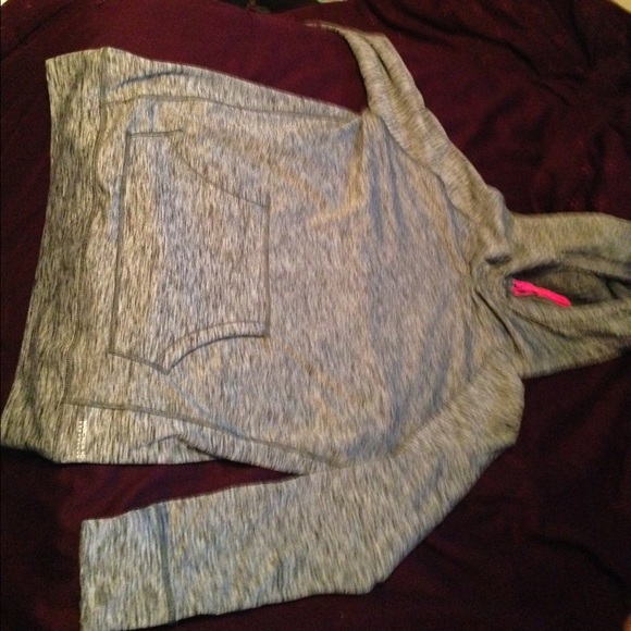 grey hoodie