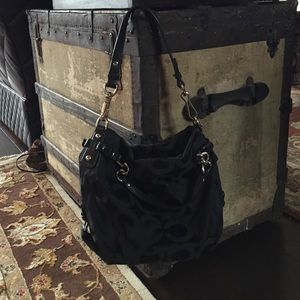 Coach Black Shoulder Purse