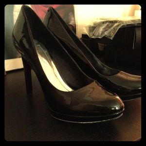 BCBGeneration 4 1/2 inch heels black