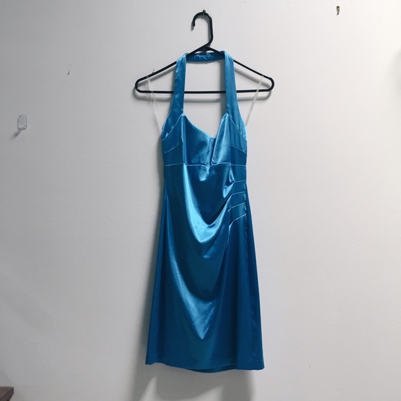 Blue dress