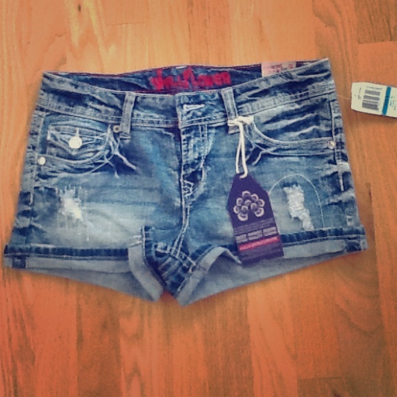 Brand new jean shorts