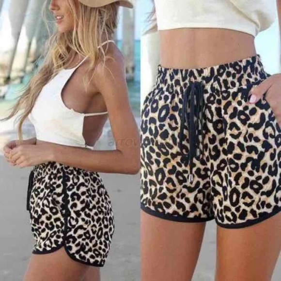 Cheetah shorts