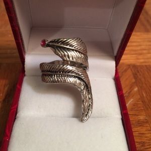 BCBGeneration Feather Ring