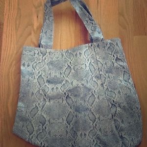 Snake skin bag
