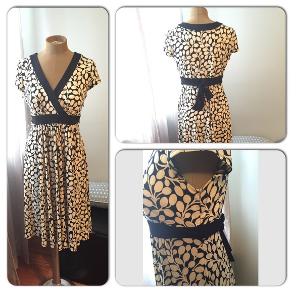 Maggy London black/white dress