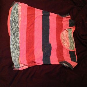 striped t shirt.
