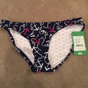 Lilly Pulitzer Ahoy Bikini Bottoms xs