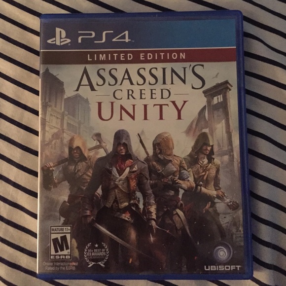 Assassins Creed Unity game for PS4 (used)