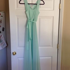 Mint maxi dress
