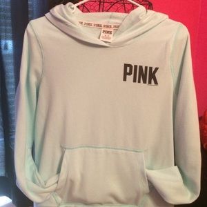 Pink by Victoria Secret blue hoodie