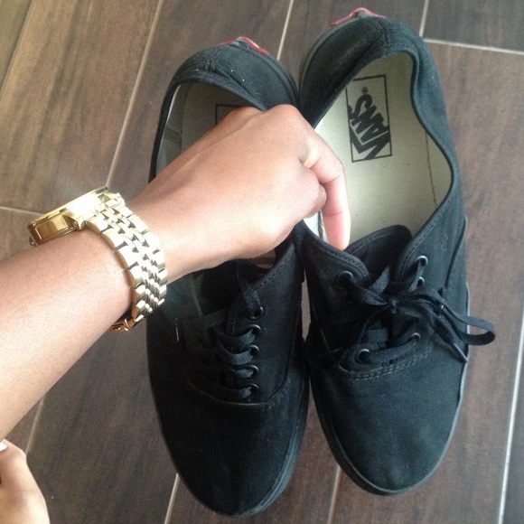 Black Vans