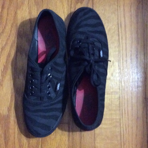 Vans Shoes - Black Zebra Vans