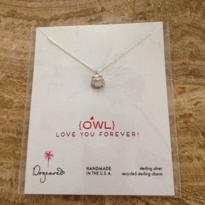 Dogeared sterling silver necklace