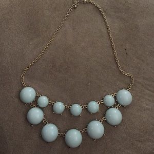 Teal & Gold necklace
