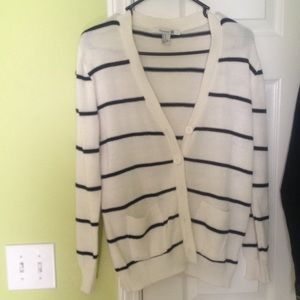 Striped cardigan from Forever 21