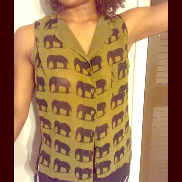 Elephant Design Shirt