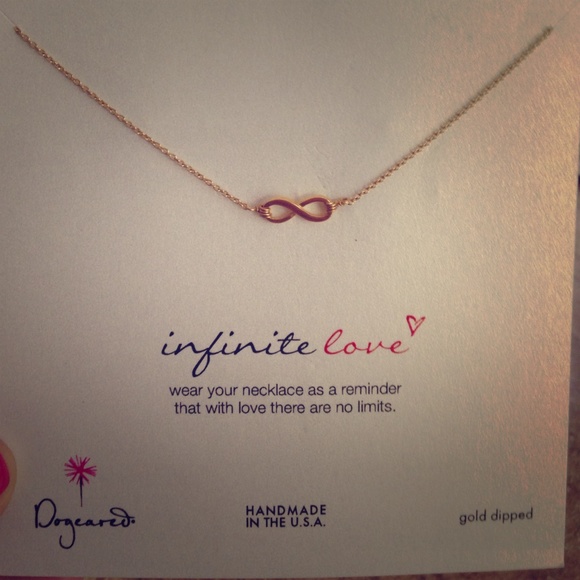 Dogeared gold dipped chain