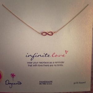 Dogeared gold dipped chain