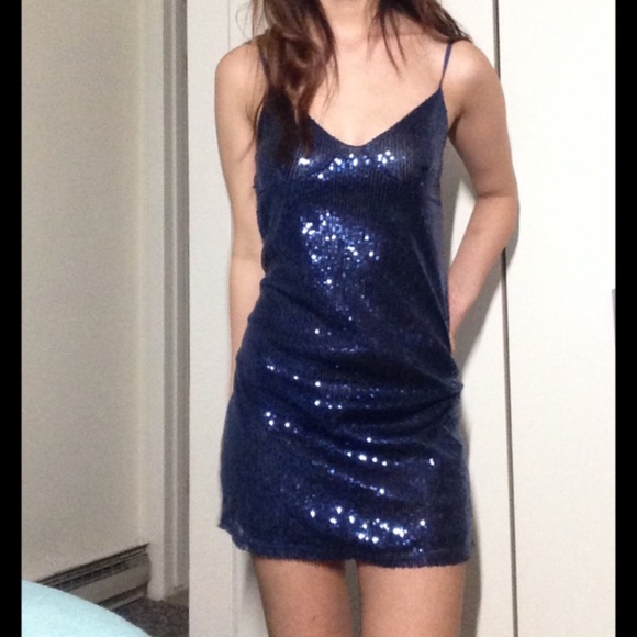 Blue Sparkly Dress
