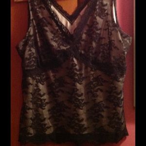 Worthington Lace Tank Top