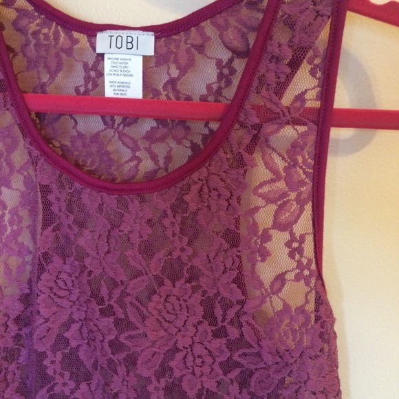 Tobi crop top NWOT - Picture 3 of 3