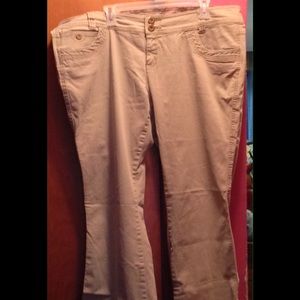 Maurice's khaki pants