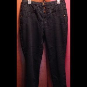 Refuge Black High Waisted Jeans