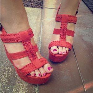 Bundle sale!!! Two colored wedges