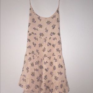 Blush Brandy Melville Floral Jada Dress