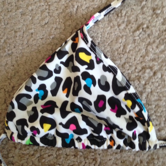 Leopard print bikini top by Pink/Victoria's Secret - Picture 2 of 3