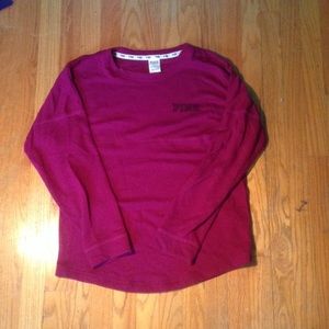 Pink sweatshirt
