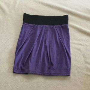 Purple skirt