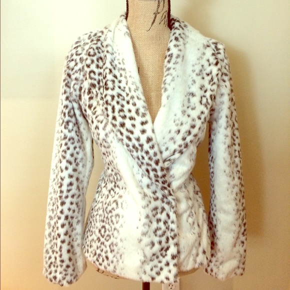 Faux fur coat